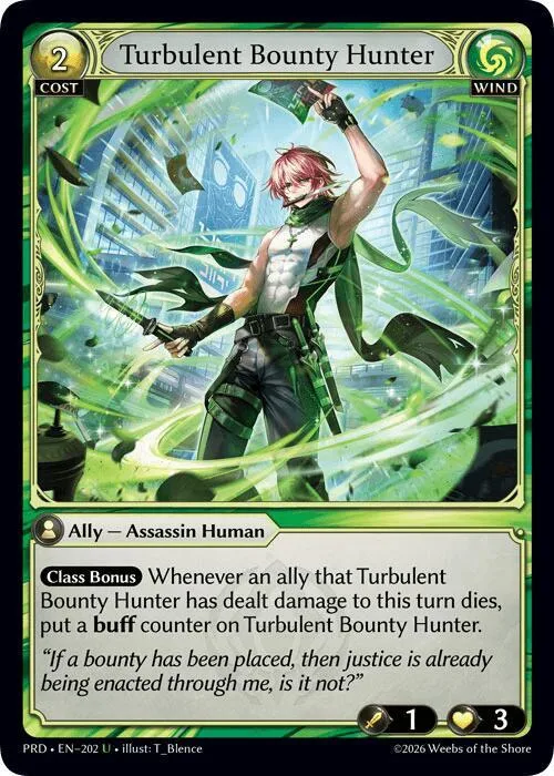 Turbulent Bounty Hunter #202 – Asphodel / Paradise