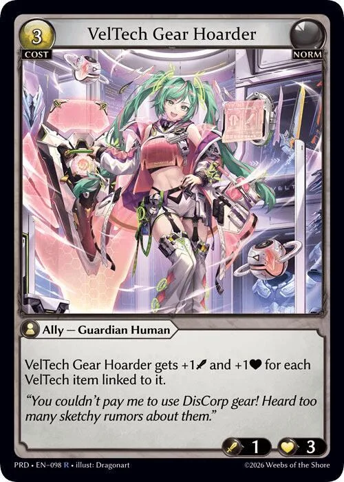 VelTech Gear Hoarder #98 – Asphodel / Paradise