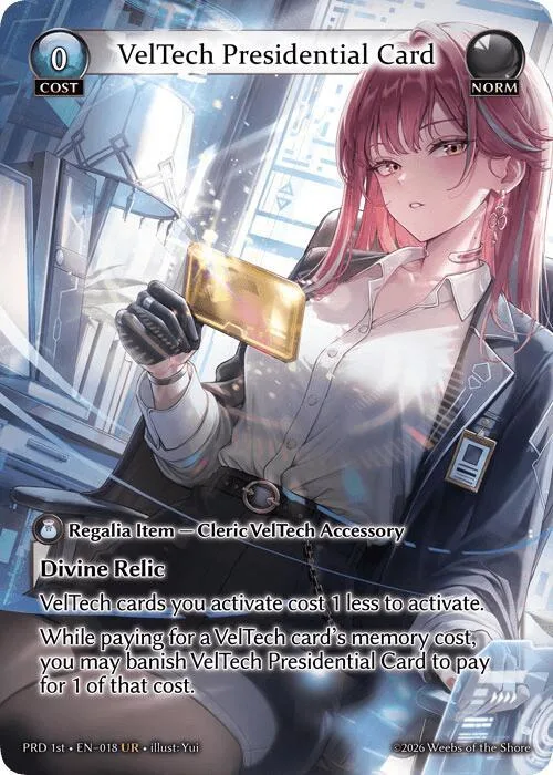 VelTech Presidential Card #18 – Asphodel / Paradise