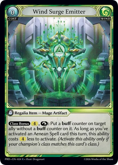 Wind Surge Emitter #24 – Asphodel / Paradise
