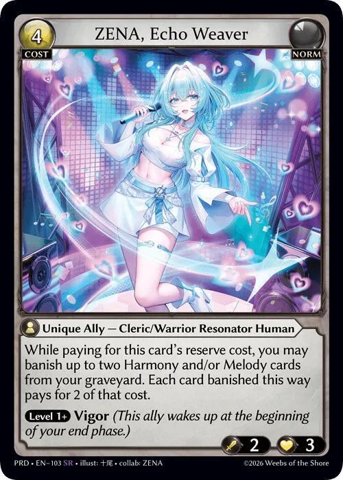 ZENA, Echo Weaver #103 – Asphodel / Paradise