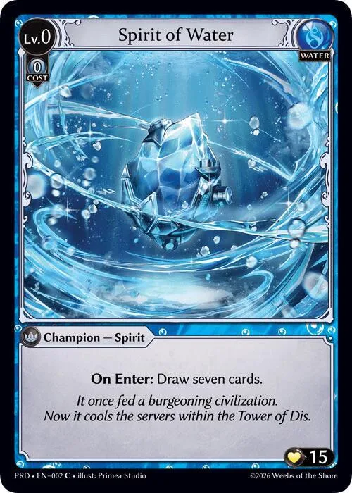 Spirit of Water #2 – Asphodel / Paradise