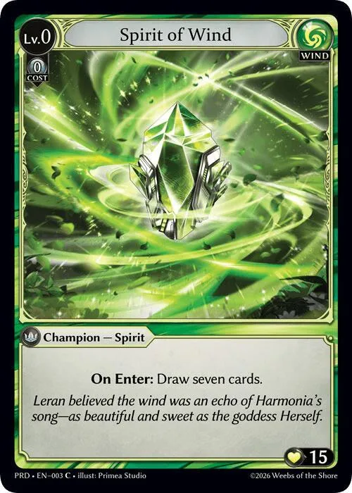 Spirit of Wind #3 – Asphodel / Paradise