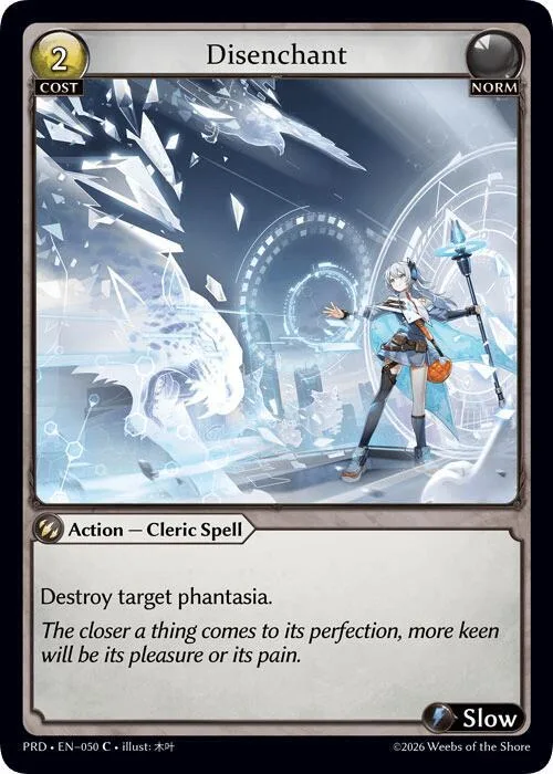 Disenchant (Interference Curio Foil) #50 – Asphodel / Paradise