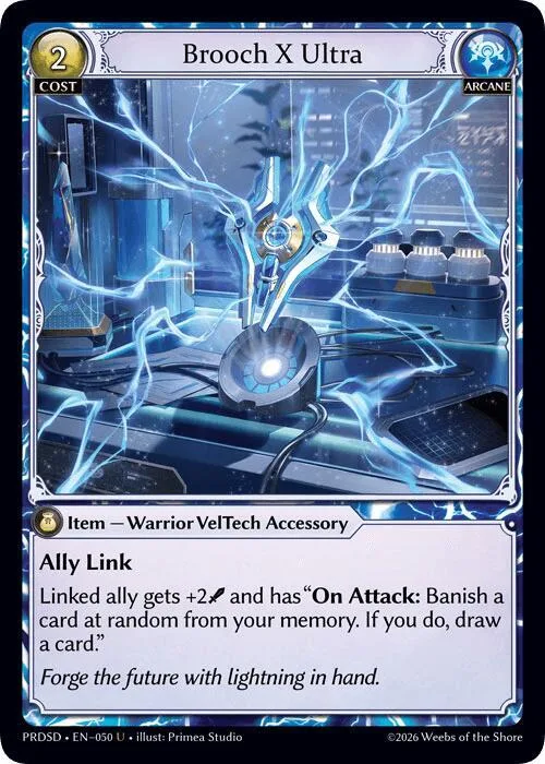Brooch X Ultra #50 – Asphodel / Paradise Starter Decks
