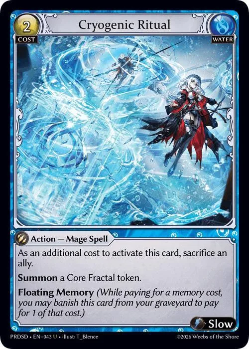 Cryogenic Ritual #43 – Asphodel / Paradise Starter Decks