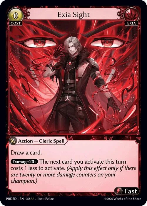 Exia Sight #58 – Asphodel / Paradise Starter Decks