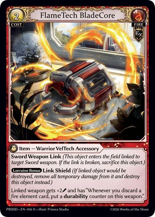 FlameTech BladeCore #36 – Asphodel / Paradise Starter Decks