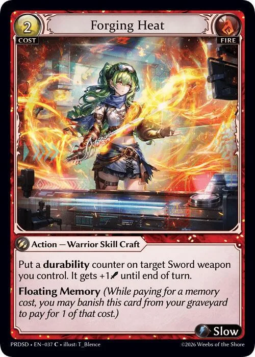 Forging Heat #37 – Asphodel / Paradise Starter Decks