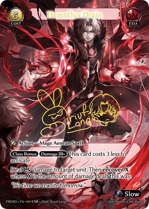 Hemoflux Drain (CSR) #59 – Asphodel / Paradise Starter Decks