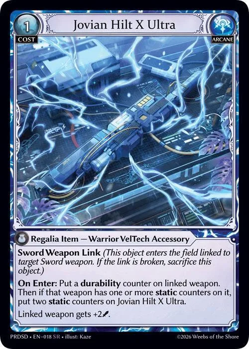 Jovian Hilt X Ultra #18 – Asphodel / Paradise Starter Decks