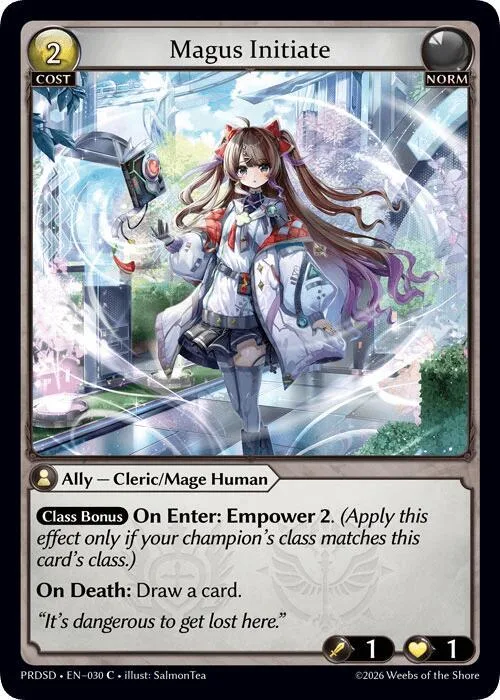 Magus Initiate #30 – Asphodel / Paradise Starter Decks