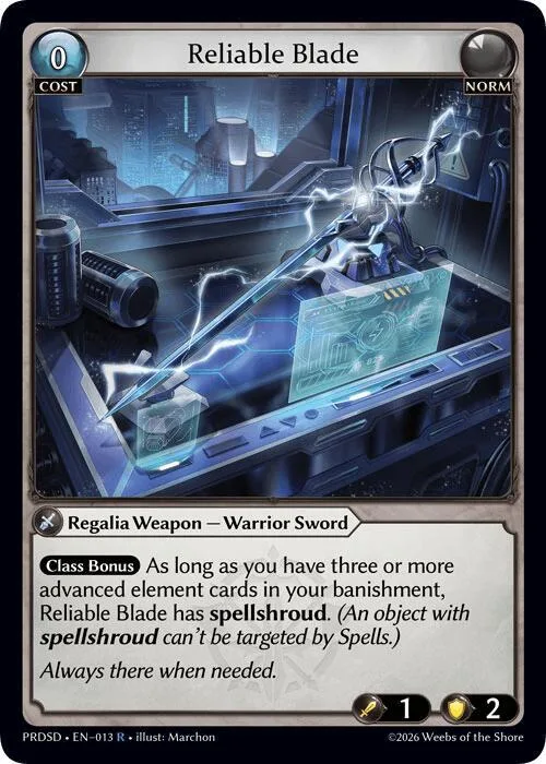 Reliable Blade #13 – Asphodel / Paradise Starter Decks