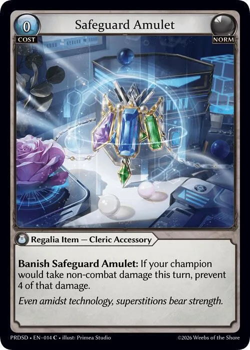 Safeguard Amulet #14 – Asphodel / Paradise Starter Decks