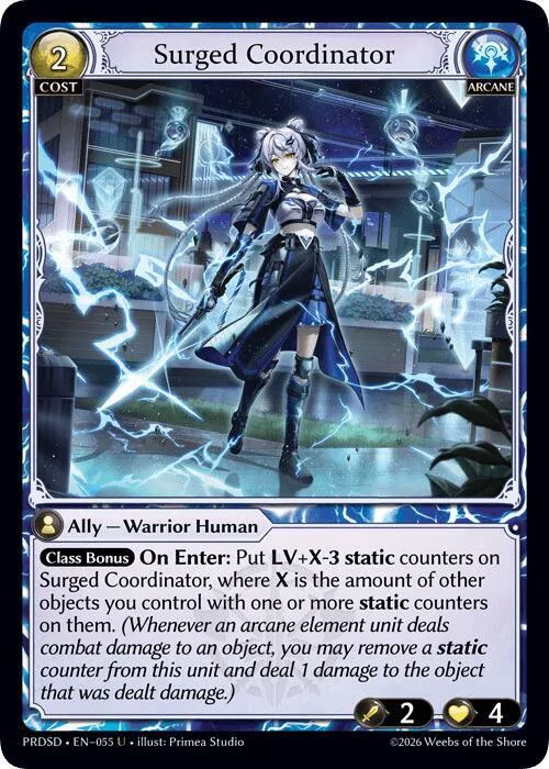 Surged Coordinator #55 – Asphodel / Paradise Starter Decks