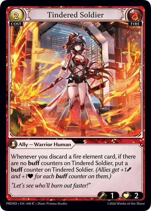 Tindered Soldier #40 – Asphodel / Paradise Starter Decks