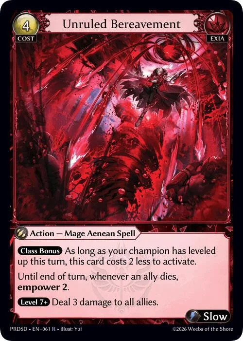 Unruled Bereavement #61 – Asphodel / Paradise Starter Decks