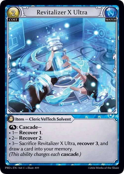 Revitalizer X Ultra (Interference Curio Foil) #164 – Asphodel / Paradise