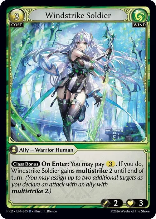 Wuthering Sforzando (Interference Curio Foil) #206 – Asphodel / Paradise