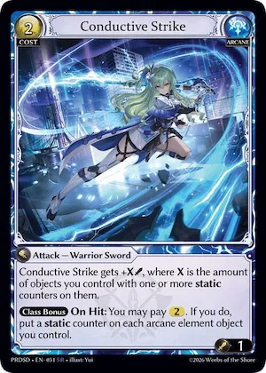 Conductive Strike #51 – Asphodel / Paradise Starter Decks