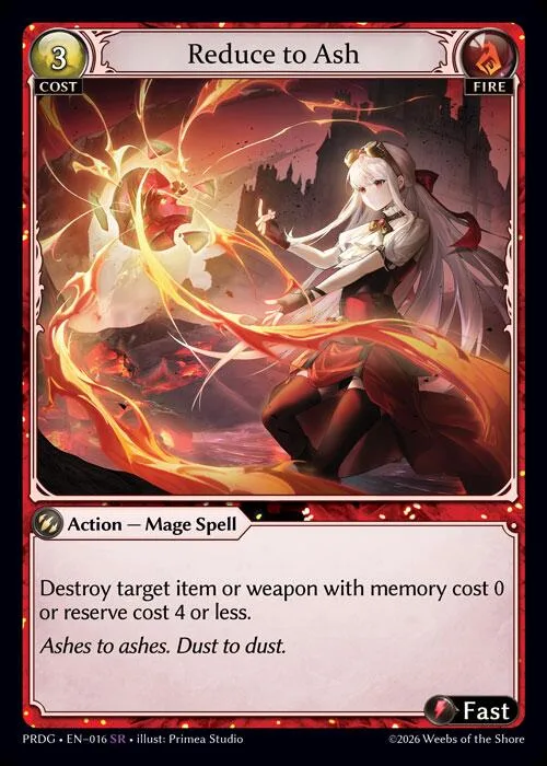 Reduce to Ash #16 – Asphodel / Paradise Grimoire