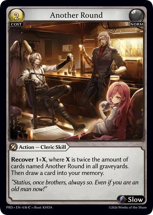 Another Round (Interference Curio Foil) #30 – Asphodel / Paradise