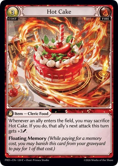 Hot Cake (Interference Curio Foil) #120 – Asphodel / Paradise