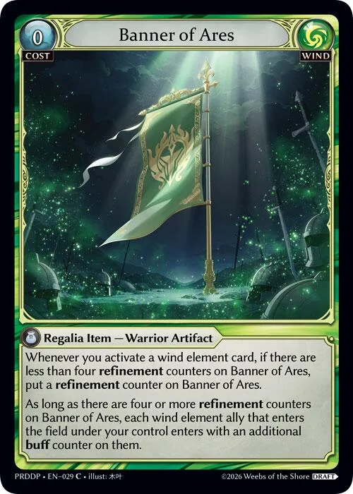 Banner of Ares #29 – Asphodel / Paradise Draft Pack