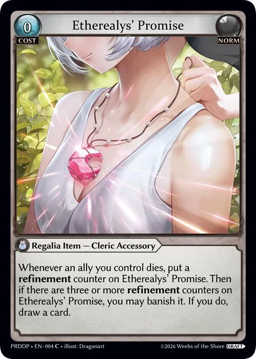 Etherealys' Promise #4 – Asphodel / Paradise Draft Pack