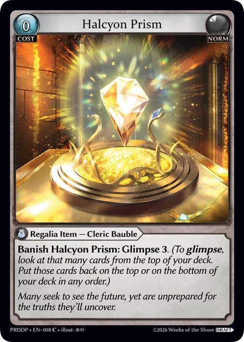 Halcyon Prism #8 – Asphodel / Paradise Draft Pack