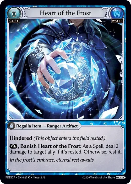 Heart of the Frost #27 – Asphodel / Paradise Draft Pack