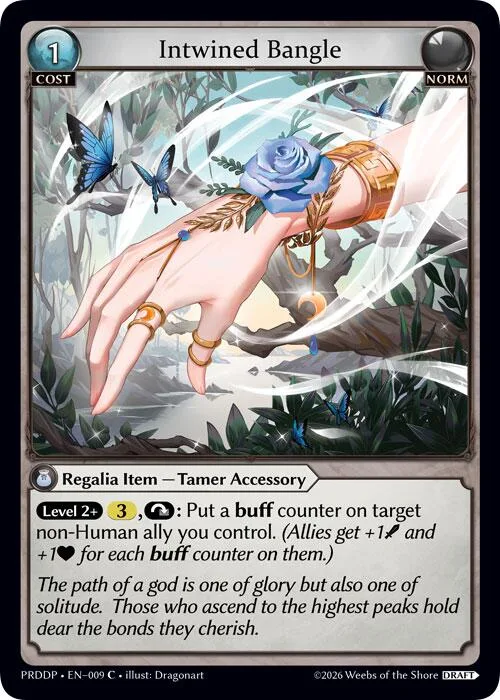 Intwined Bangle #9 – Asphodel / Paradise Draft Pack