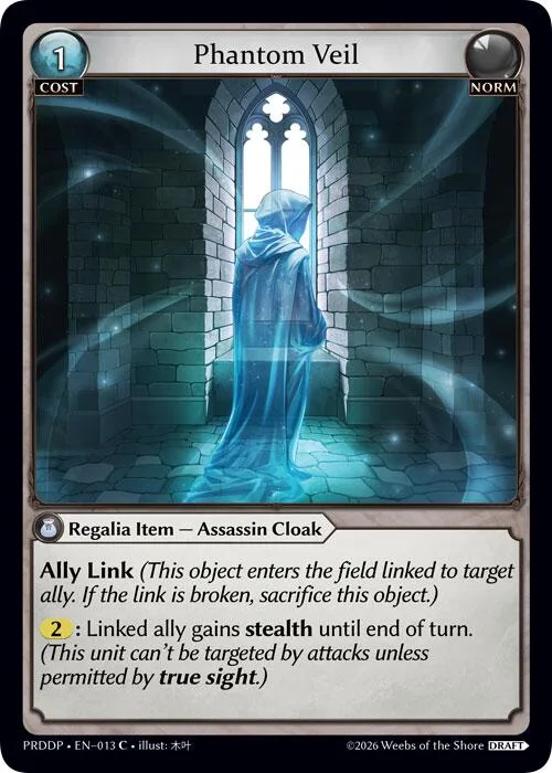 Phantom Veil #13 – Asphodel / Paradise Draft Pack