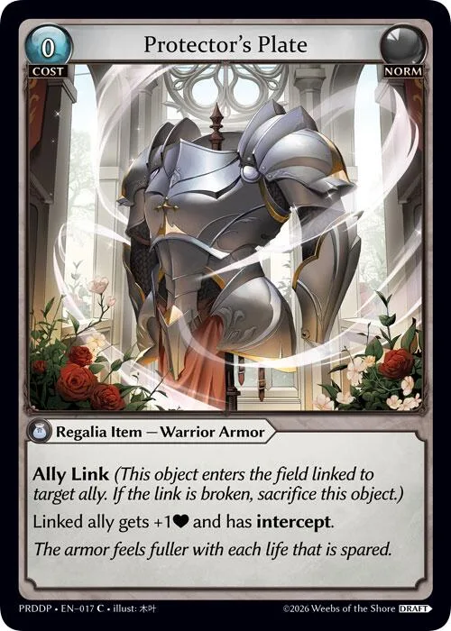 Protector's Plate #17 – Asphodel / Paradise Draft Pack