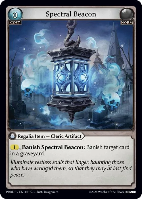Spectral Beacon #21 – Asphodel / Paradise Draft Pack