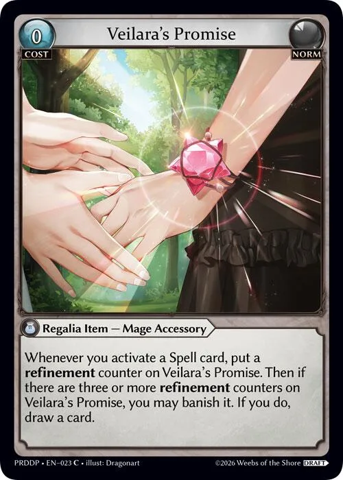 Veilara's Promise #23 – Asphodel / Paradise Draft Pack