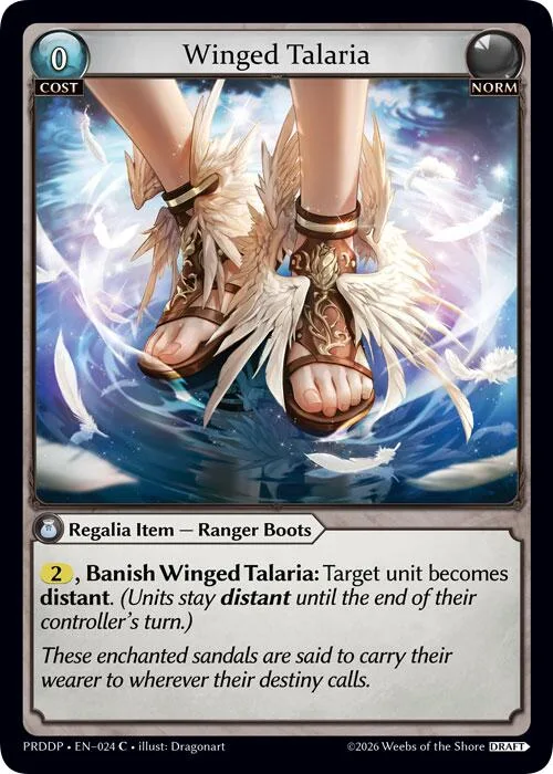 Winged Talaria #24 – Asphodel / Paradise Draft Pack