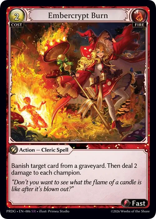 Embercrypt Burn #6 – Asphodel / Paradise Grimoire