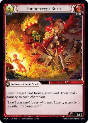 Embercrypt Burn #6 – Asphodel / Paradise Grimoire