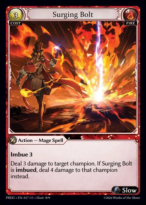 Surging Bolt #17 – Asphodel / Paradise Grimoire