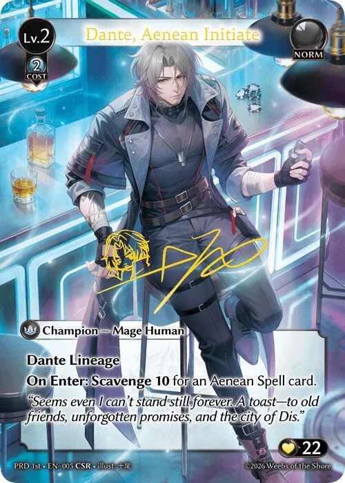 Dante, Aenean Initiate (CSR) #5 – Asphodel / Paradise