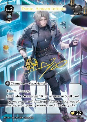 Dante, Aenean Initiate (CSR) #5 – Asphodel / Paradise