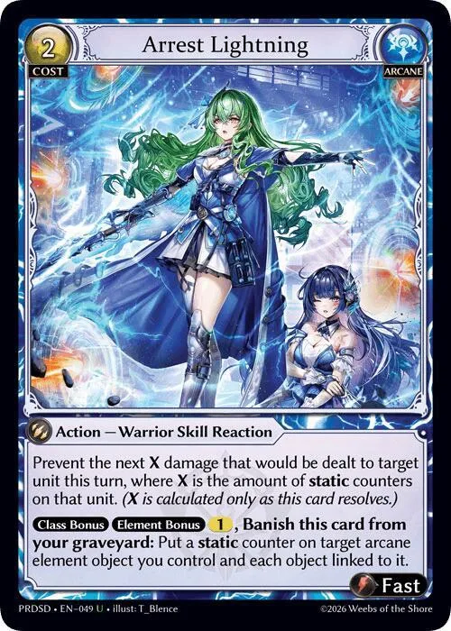 Arrest Lightning #49 – Asphodel / Paradise Starter Decks