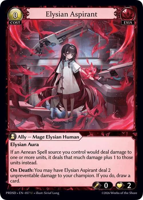 Elysian Aspirant #57 – Asphodel / Paradise Starter Decks