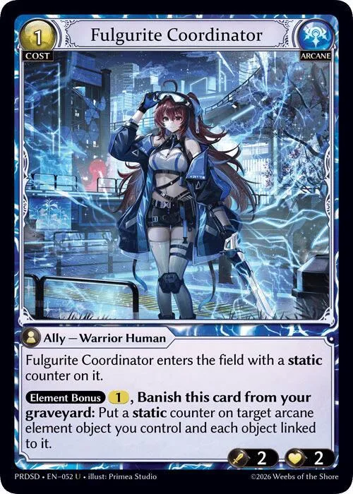 Fulgurite Coordinator #52 – Asphodel / Paradise Starter Decks