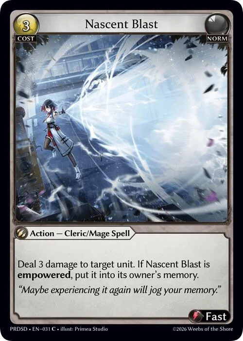 Nascent Blast #31 – Asphodel / Paradise Starter Decks