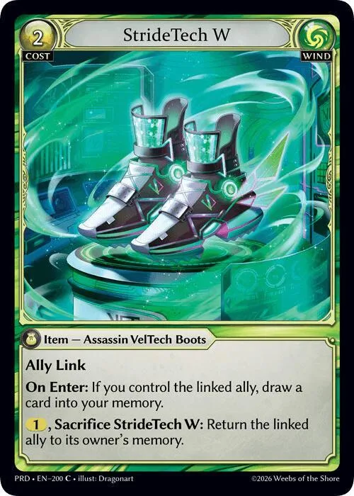 StrideTech W (Interference Curio Foil) #200 – Asphodel / Paradise