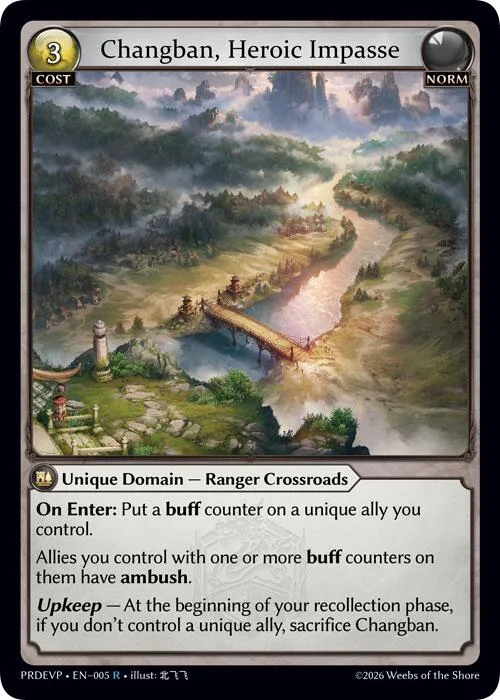 Changban, Heroic Impasse #5 – Asphodel / Paradise Event Pack