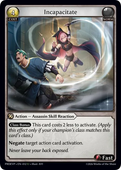 Incapacitate #12 – Asphodel / Paradise Event Pack