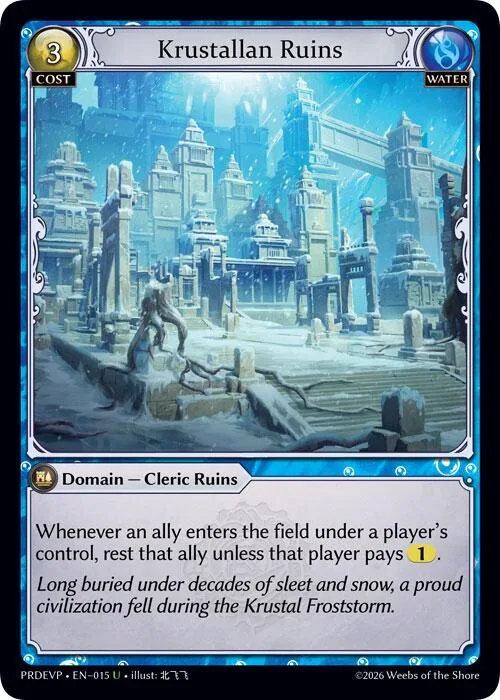 Krustallan Ruins #15 – Asphodel / Paradise Event Pack
